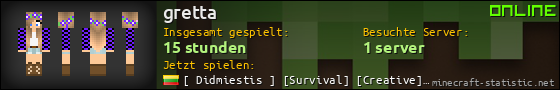 Benutzerleisten 560x90 für gretta