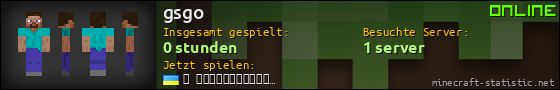 Benutzerleisten 560x90 für gsgo