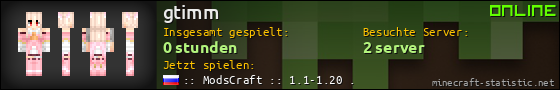 Benutzerleisten 560x90 für gtimm