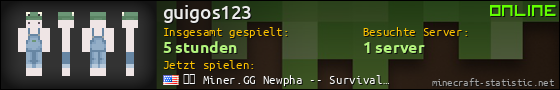 Benutzerleisten 560x90 für guigos123