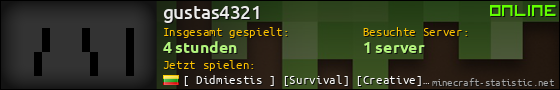 Benutzerleisten 560x90 für gustas4321