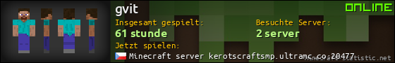 Benutzerleisten 560x90 für gvit