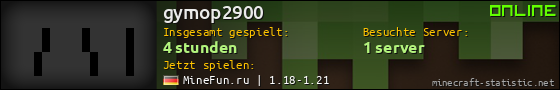 Benutzerleisten 560x90 für gymop2900