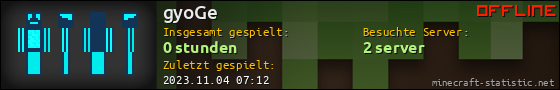 Benutzerleisten 560x90 für gyoGe