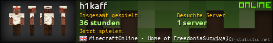 Benutzerleisten 560x90 für h1kaff