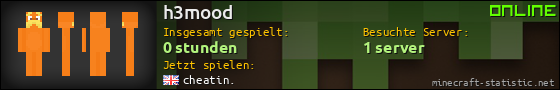 Benutzerleisten 560x90 für h3mood