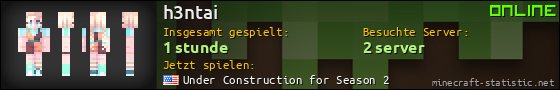 Benutzerleisten 560x90 für h3ntai