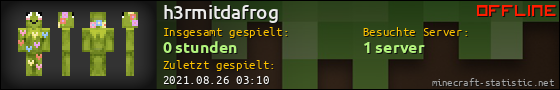 Benutzerleisten 560x90 für h3rmitdafrog