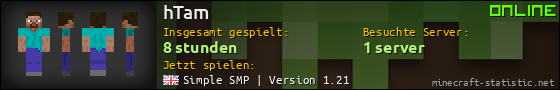 Benutzerleisten 560x90 für hTam