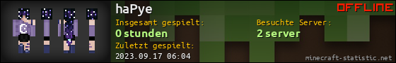 Benutzerleisten 560x90 für haPye