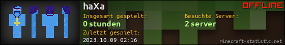 Benutzerleisten 560x90 für haXa