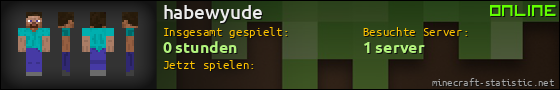 Benutzerleisten 560x90 für habewyude