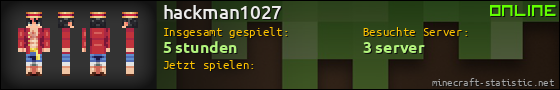 Benutzerleisten 560x90 für hackman1027