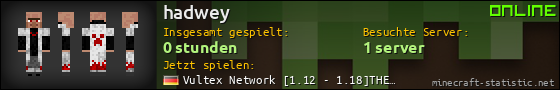 Benutzerleisten 560x90 für hadwey
