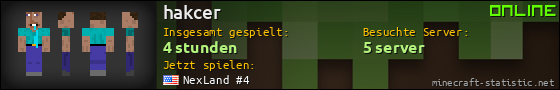 Benutzerleisten 560x90 für hakcer