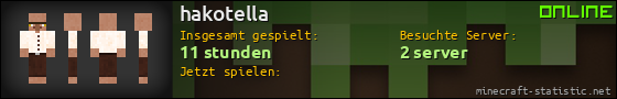 Benutzerleisten 560x90 für hakotella