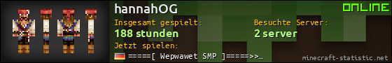 Benutzerleisten 560x90 für hannahOG