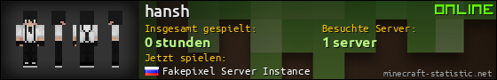 Benutzerleisten 560x90 für hansh