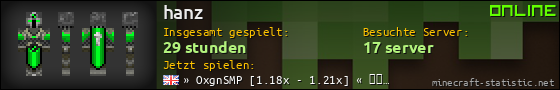 Benutzerleisten 560x90 für hanz