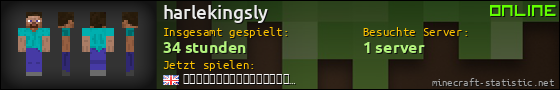 Benutzerleisten 560x90 für harlekingsly
