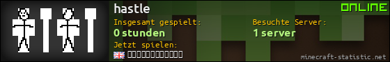 Benutzerleisten 560x90 für hastle