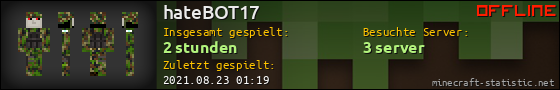 Benutzerleisten 560x90 für hateBOT17