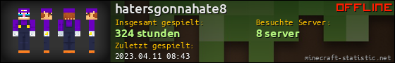 Benutzerleisten 560x90 für hatersgonnahate8