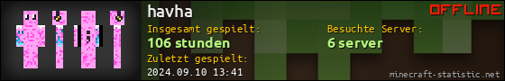 Benutzerleisten 560x90 für havha