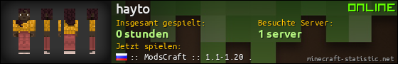 Benutzerleisten 560x90 für hayto