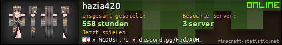 Benutzerleisten 560x90 für hazia420
