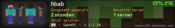 Benutzerleisten 560x90 für hbab