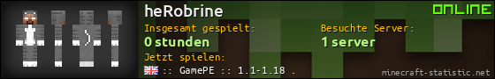 Benutzerleisten 560x90 für heRobrine