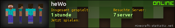 Benutzerleisten 560x90 für heWo