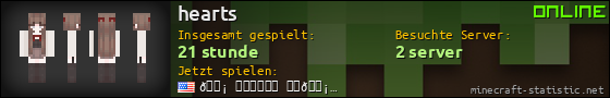 Benutzerleisten 560x90 für hearts