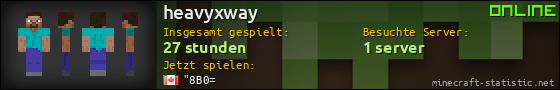 Benutzerleisten 560x90 für heavyxway