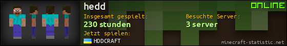 Benutzerleisten 560x90 für hedd