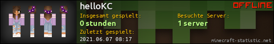 Benutzerleisten 560x90 für helloKC