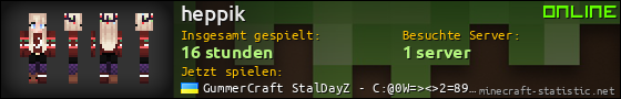 Benutzerleisten 560x90 für heppik