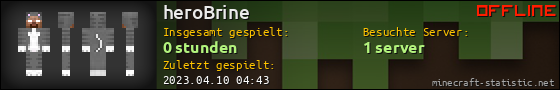 Benutzerleisten 560x90 für heroBrine