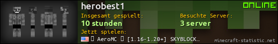 Benutzerleisten 560x90 für herobest1