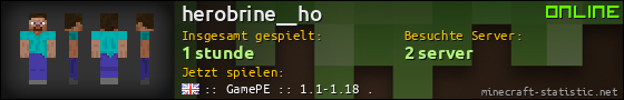 Benutzerleisten 560x90 für herobrine__ho