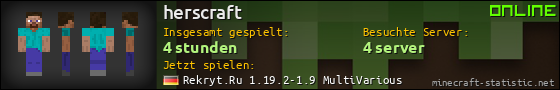 Benutzerleisten 560x90 für herscraft