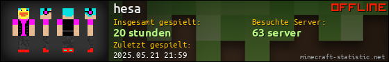 Benutzerleisten 560x90 für hesa