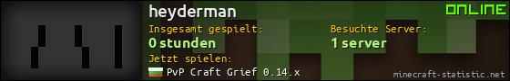 Benutzerleisten 560x90 für heyderman