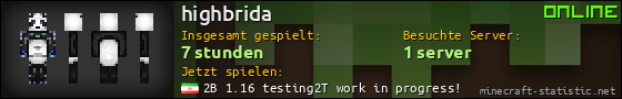 Benutzerleisten 560x90 für highbrida