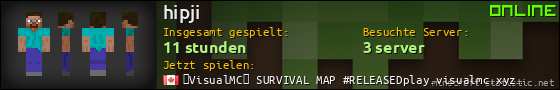 Benutzerleisten 560x90 für hipji