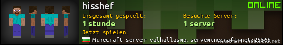 Benutzerleisten 560x90 für hisshef