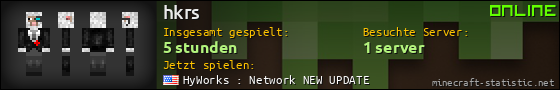 Benutzerleisten 560x90 für hkrs