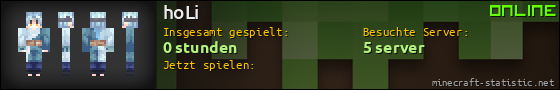 Benutzerleisten 560x90 für hoLi