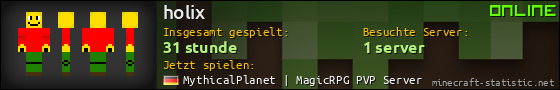 Benutzerleisten 560x90 für holix